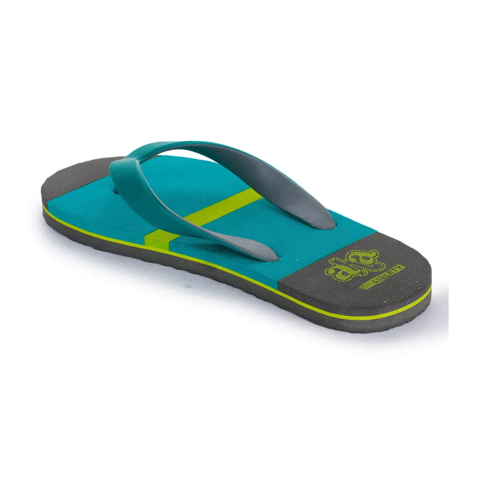 Liberty Mens Casual Green Flip Flops - A-HA D15-4