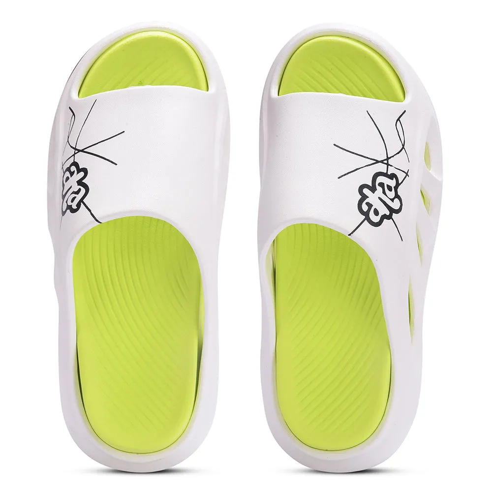 A-HA Casual White Flip Flop For Men ZHQ-MS-02 By Liberty