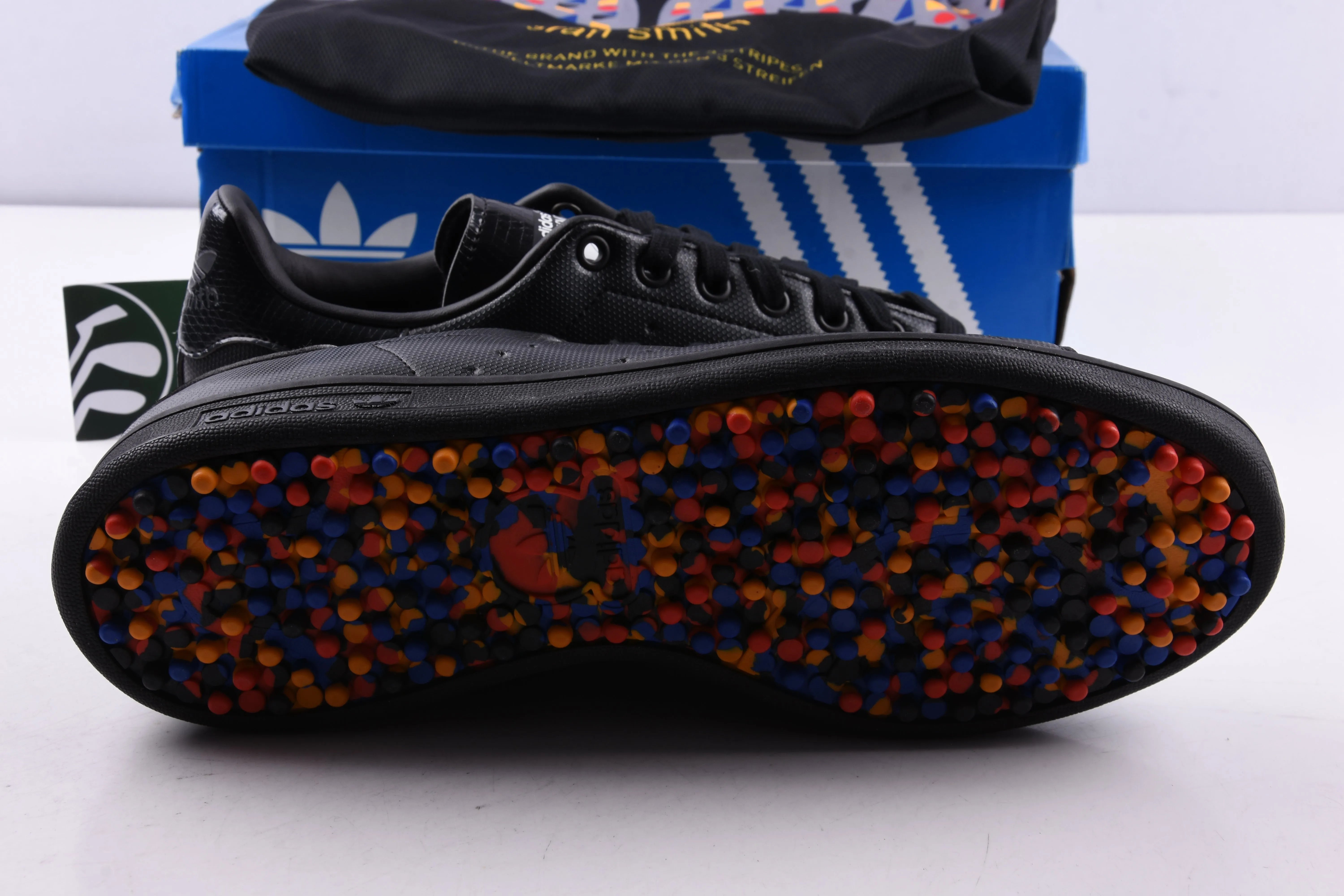 Adidas Stan Smith Primegreen ZoZo Championship / Mens Golf Shoes / Black / UK 10