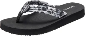 Ampeo Women's Arch Support Flip Flops Comfortable Casual Summer Beach Thong Sandals