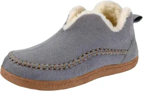 Ankle Boots for Women, Winter Warm Cozy Suede Ankle Boots With Memory Foam Non Slip House Shoes For Indoor Outdoor