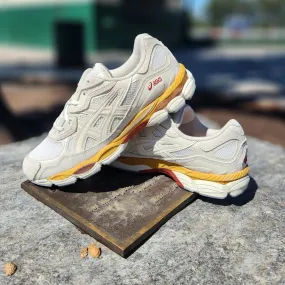 ASICS GEL-NYC Sneakers in Cream Oatmeal Color