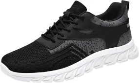 Athletic Fashion Sneakers for Men Comfortable Breathable Stretch Canvas Slip on Sneaker Non Slip Walking Shoes