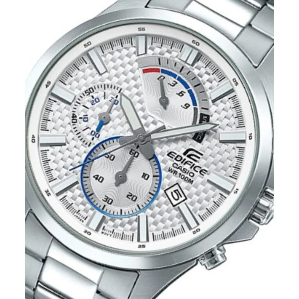 Casio Edifice Retrograde Steel Men's Chrono Watch - EFV530D-7A