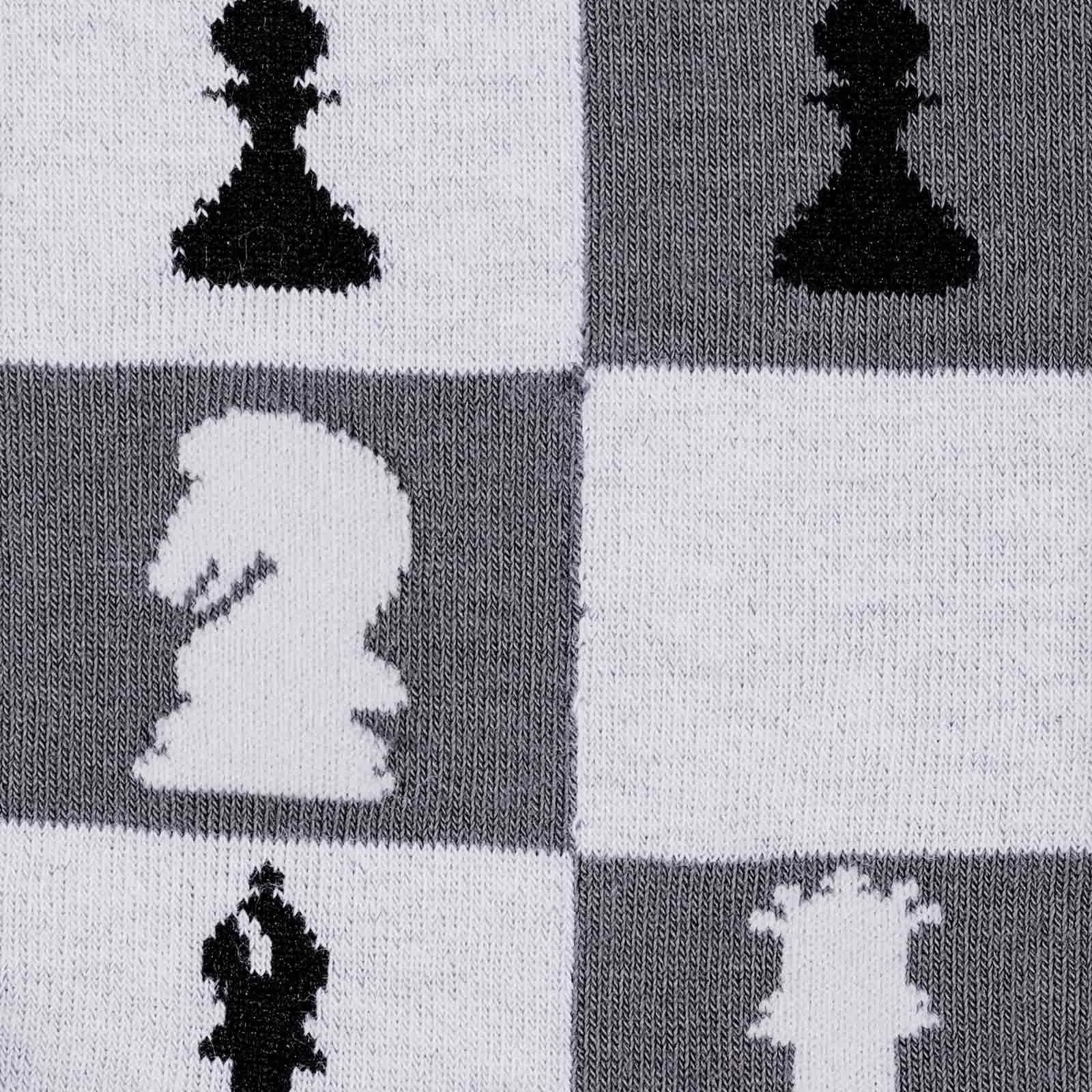 Checkmate Chess Socks Men’s Crew Sock