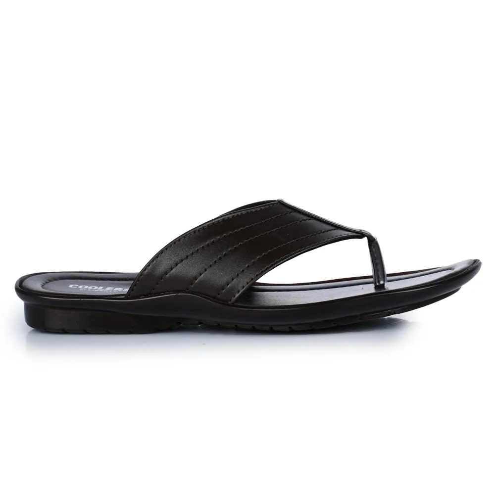 Coolers Casual (Brown) Slippers For Men COOL99-120 By Liberty
