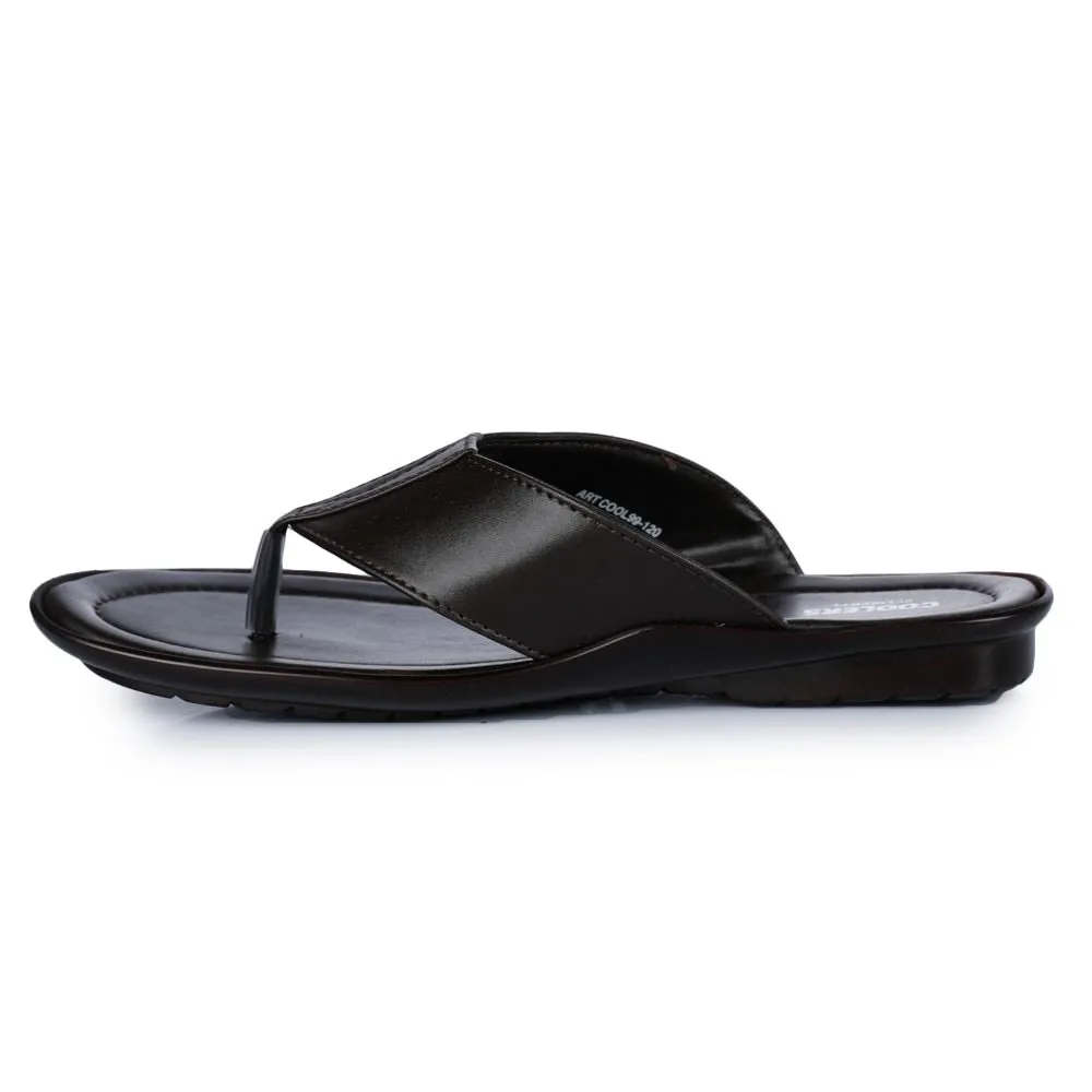 Coolers Casual (Brown) Slippers For Men COOL99-120 By Liberty