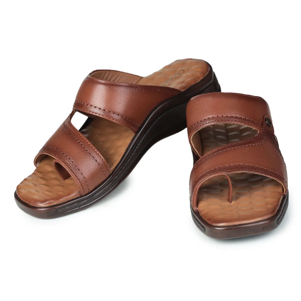 Coolers Casual (Tan) Slipper For Men 2050-613 By Liberty