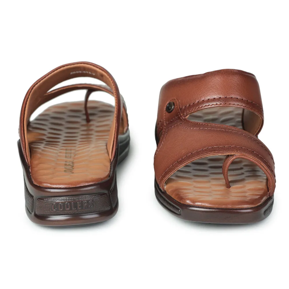 Coolers Casual (Tan) Slipper For Men 2050-613 By Liberty