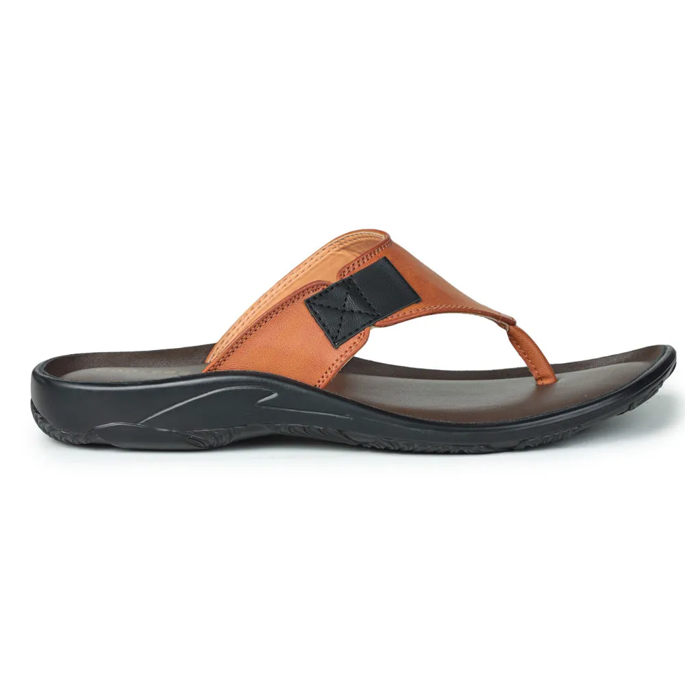 Coolers Casual (Tan) Slipper For Men LFL-03 By Liberty