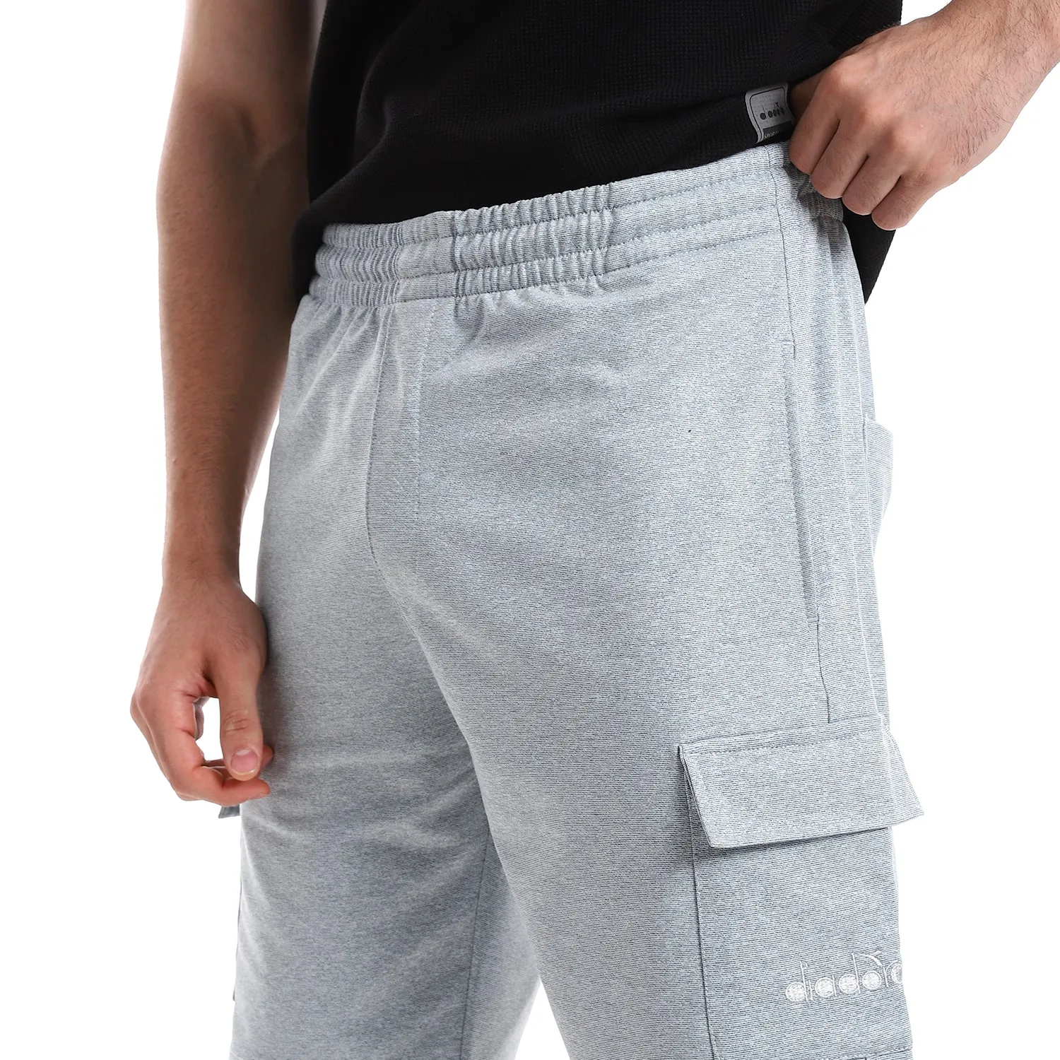 Diadora Men Cotton Short With Side Pockets