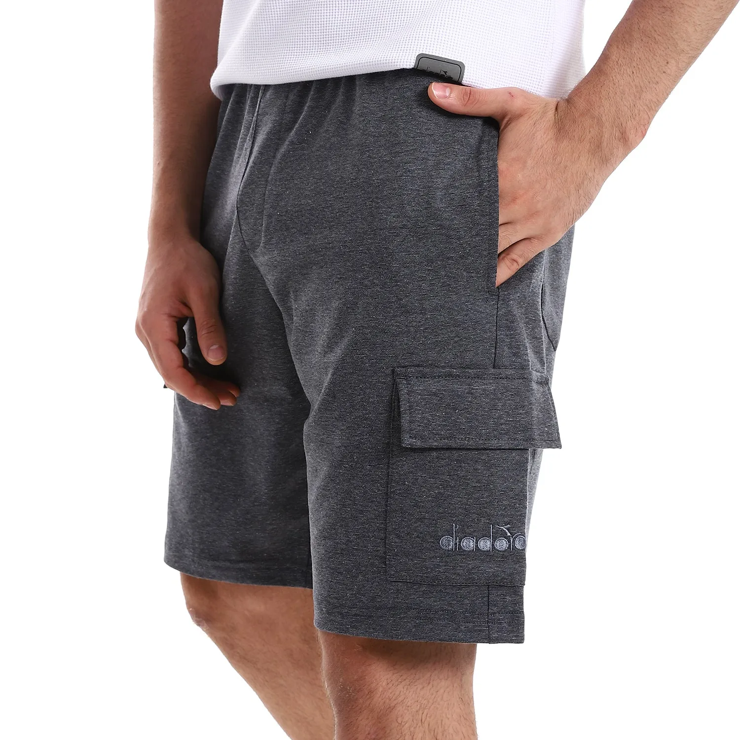 Diadora Men Cotton Short With Side Pockets