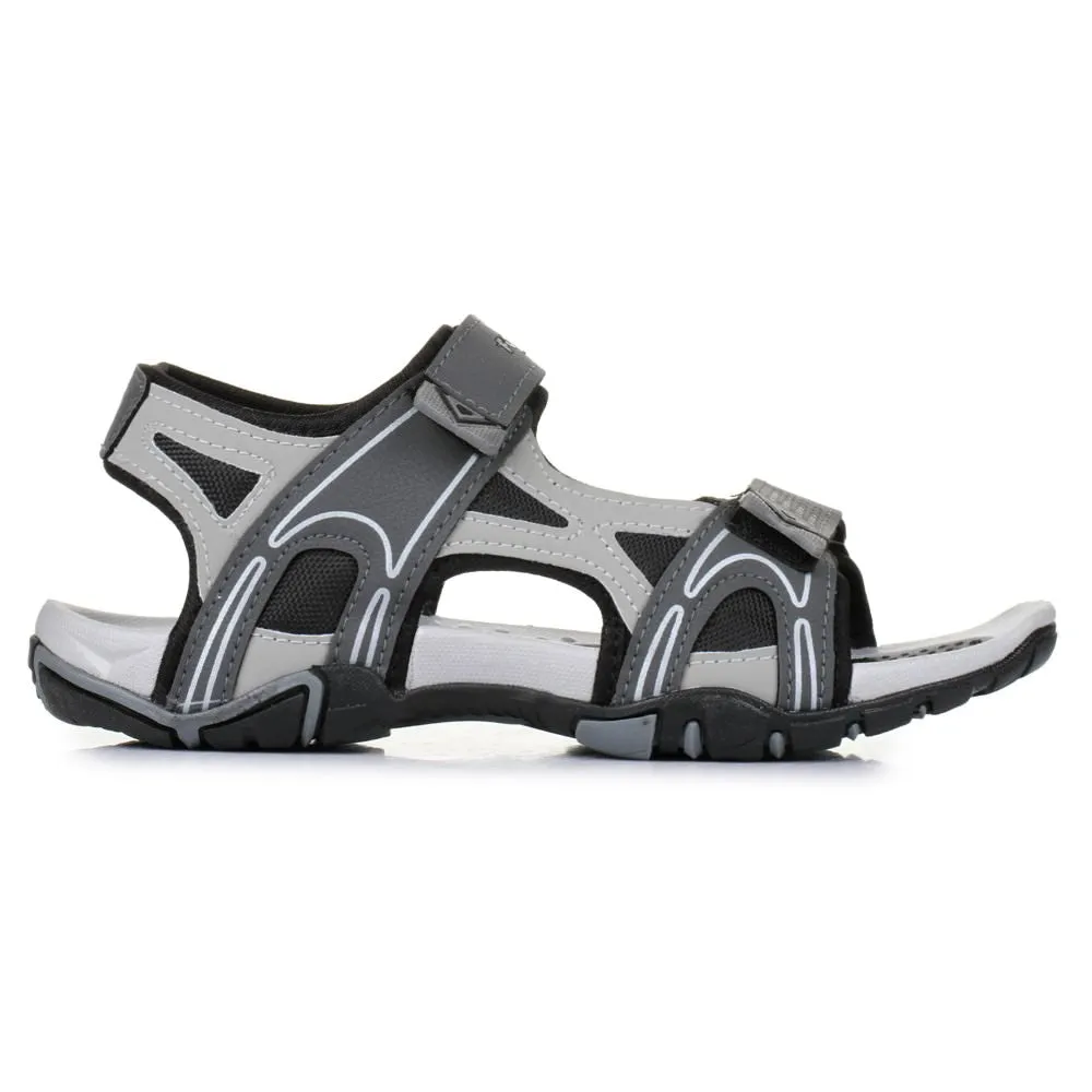 Mens Sporty Grey Sandals LXI-20 by Liberty - Force 10 Collection
