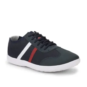 Force 10 Lacing Navy Blue Casual Shoes For Men DYLAN-1E by Liberty