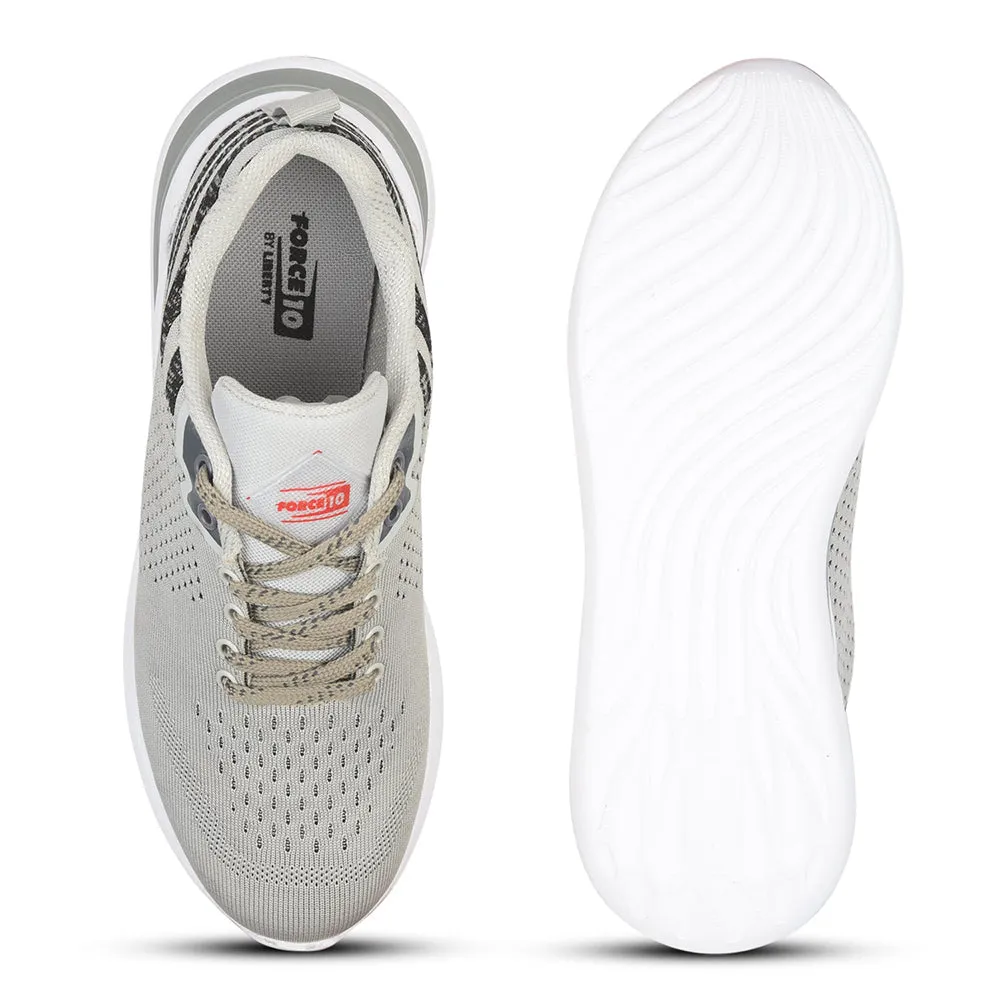 Force10 Sports Lacing For Men (L.Grey) DAWSON By Liberty