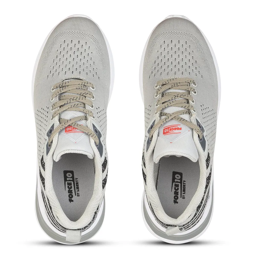 Force10 Sports Lacing For Men (L.Grey) DAWSON By Liberty