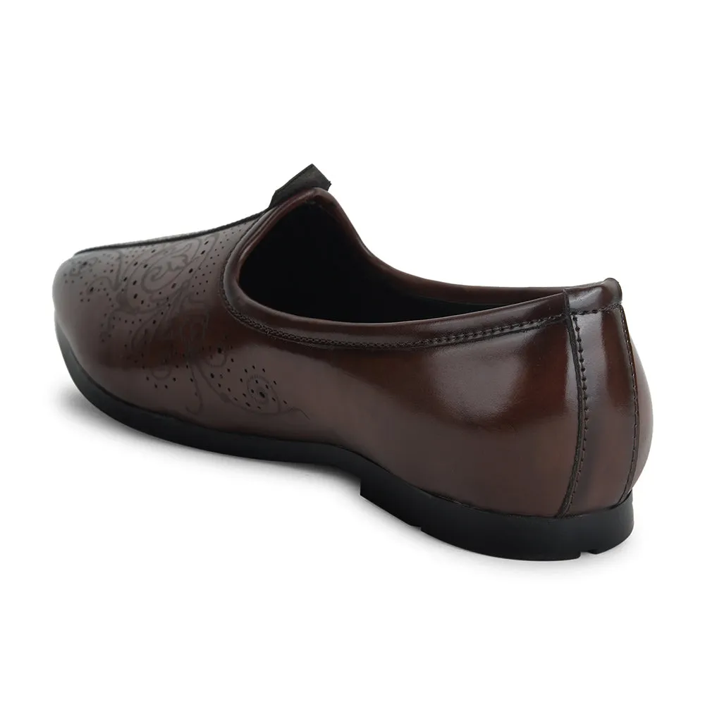 Fortune by Liberty Men AVL-7 Brown Casual Non Lacing Shoes