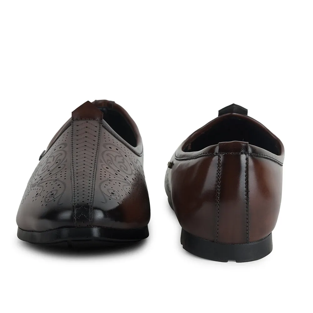 Fortune by Liberty Men AVL-7 Brown Casual Non Lacing Shoes