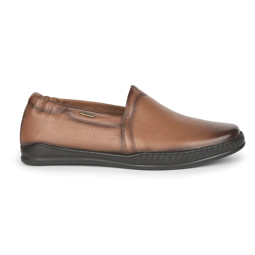 Fortune (Tan) Casual Loafer Shoes For Men BM-29 By Liberty