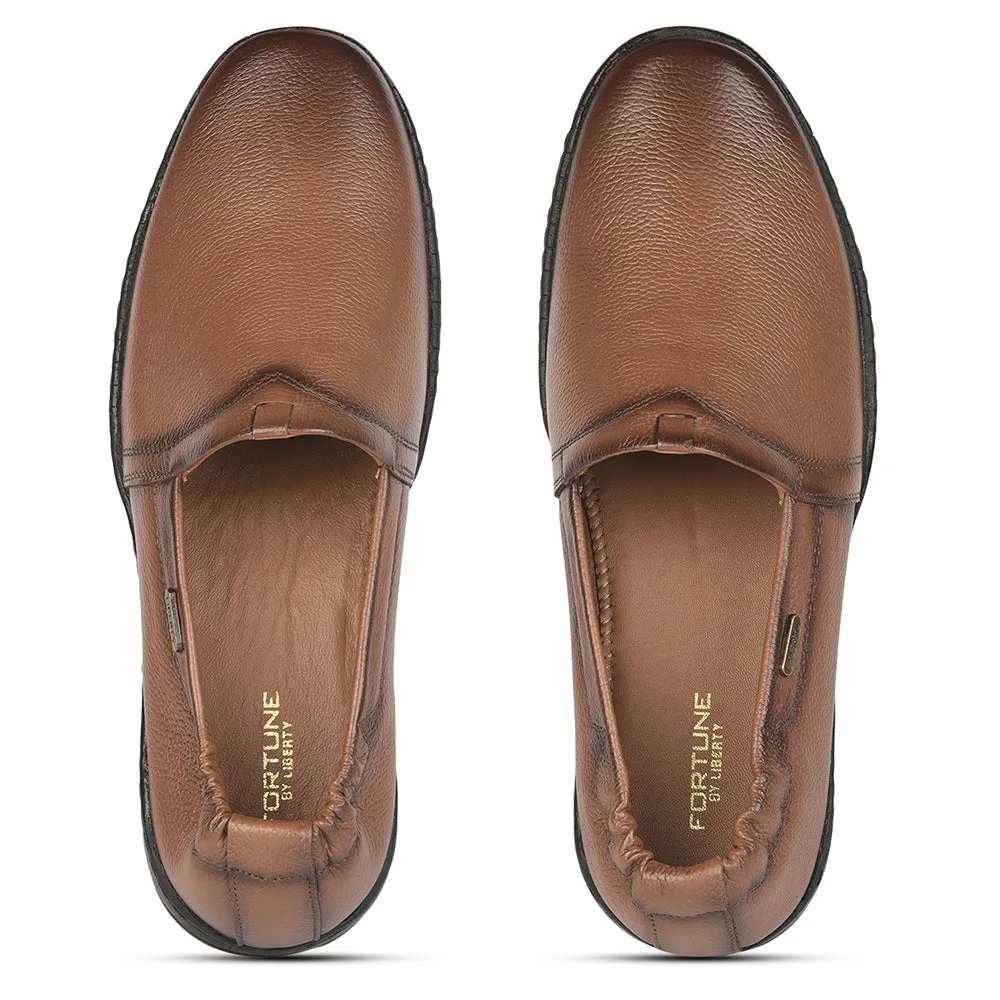 Fortune (Tan) Casual Loafer Shoes For Men BM-29 By Liberty
