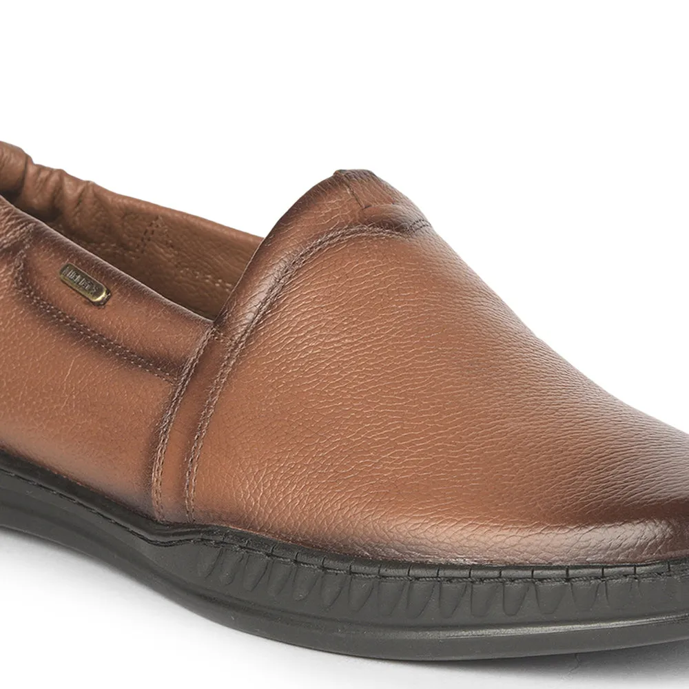 Fortune (Tan) Casual Loafer Shoes For Men BM-29 By Liberty