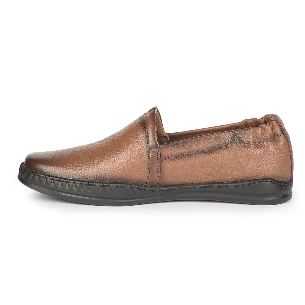 Fortune (Tan) Casual Loafer Shoes For Men BM-29 By Liberty