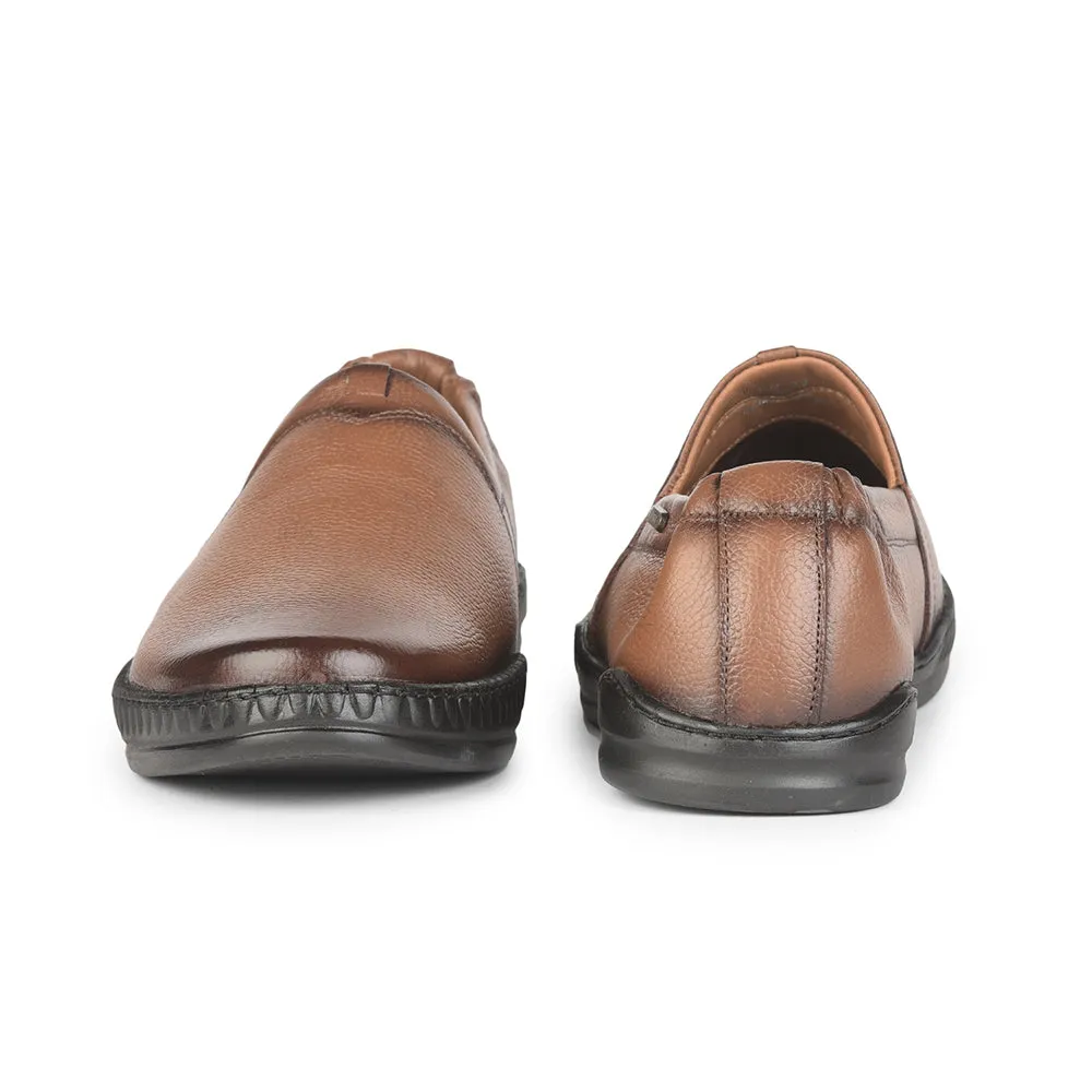 Fortune (Tan) Casual Loafer Shoes For Men BM-29 By Liberty