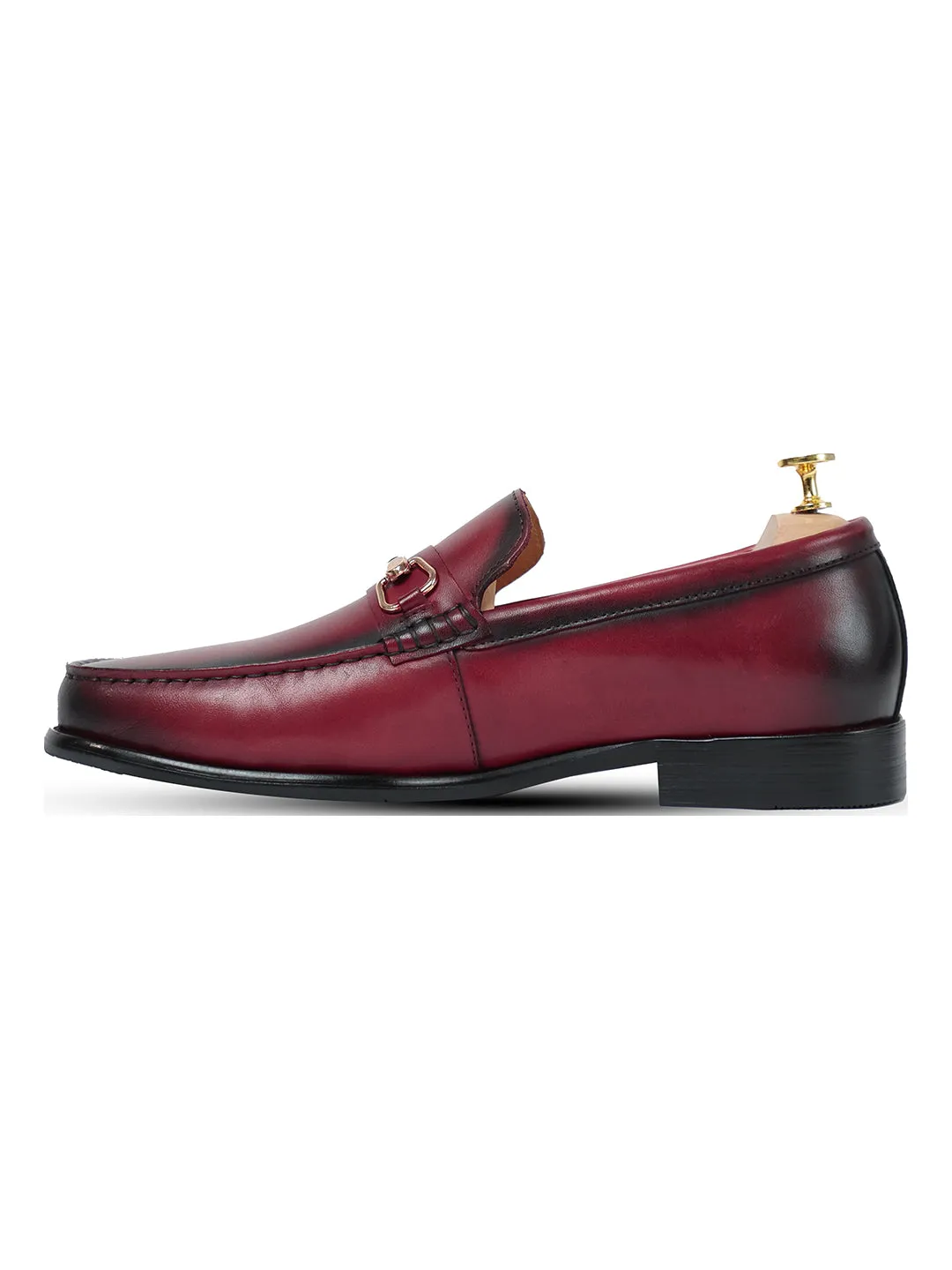 Glen Horsebit Slip On Burgundy