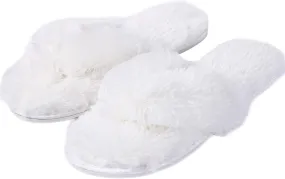Home Slipper Women's Warm Cute Long Fleece Plush Indoor House SPA Slippers Clogs