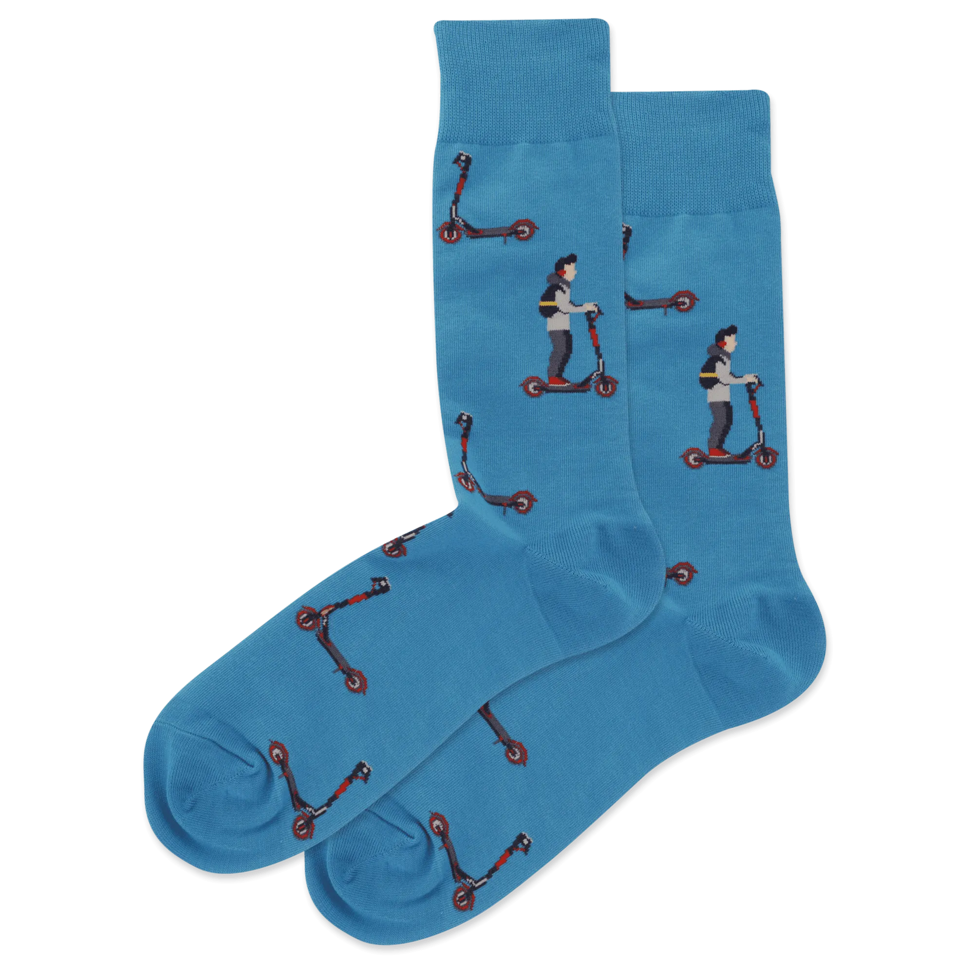 HOTSOX Men's Scooter Crew Socks