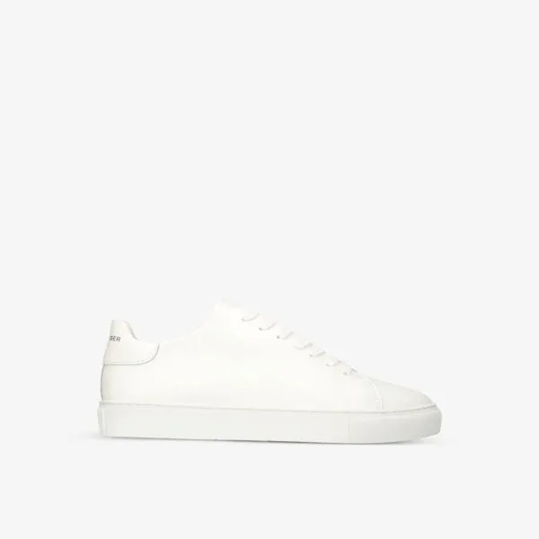 Kurt Geiger London Logo Embossed Lennon Sneakers White