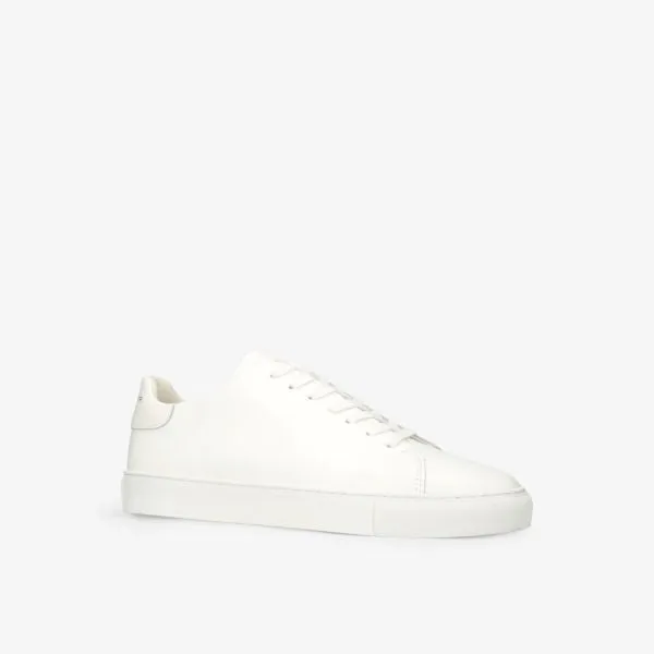 Kurt Geiger London Logo Embossed Lennon Sneakers White