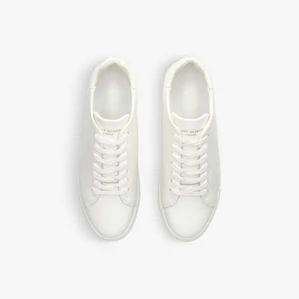 Kurt Geiger London Logo Embossed Lennon Sneakers White