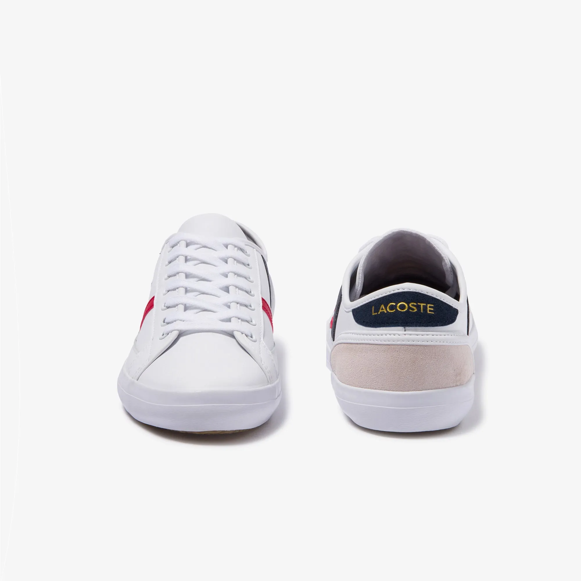 Lacoste Sideline Tri1 Cma Sneakers - White/Navy/Red