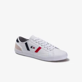 Lacoste Sideline Tri1 Cma Sneakers - White/Navy/Red