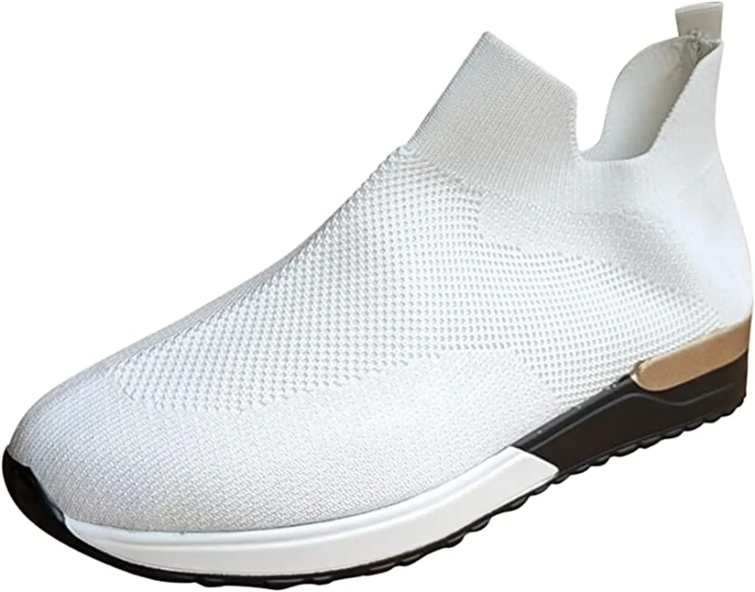 Lausiuoe Running Shoes For Women Arch Support Lightweight Tennis Shoes Non Slip Gym Workout Breathable Walking Sneakers