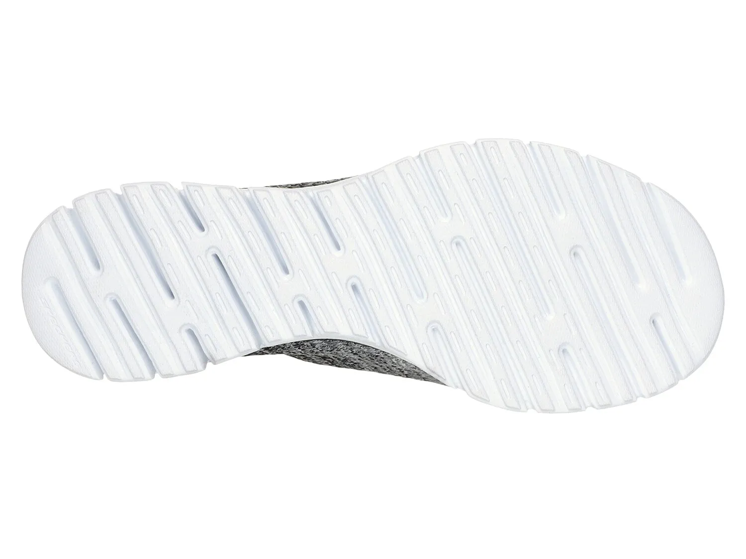 Luminate Skechers sneakers, black and white