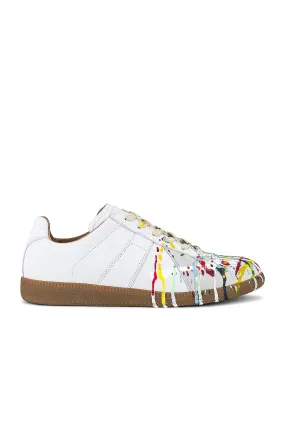 Maison Margiela Paintsplatter Replica sneakers, white