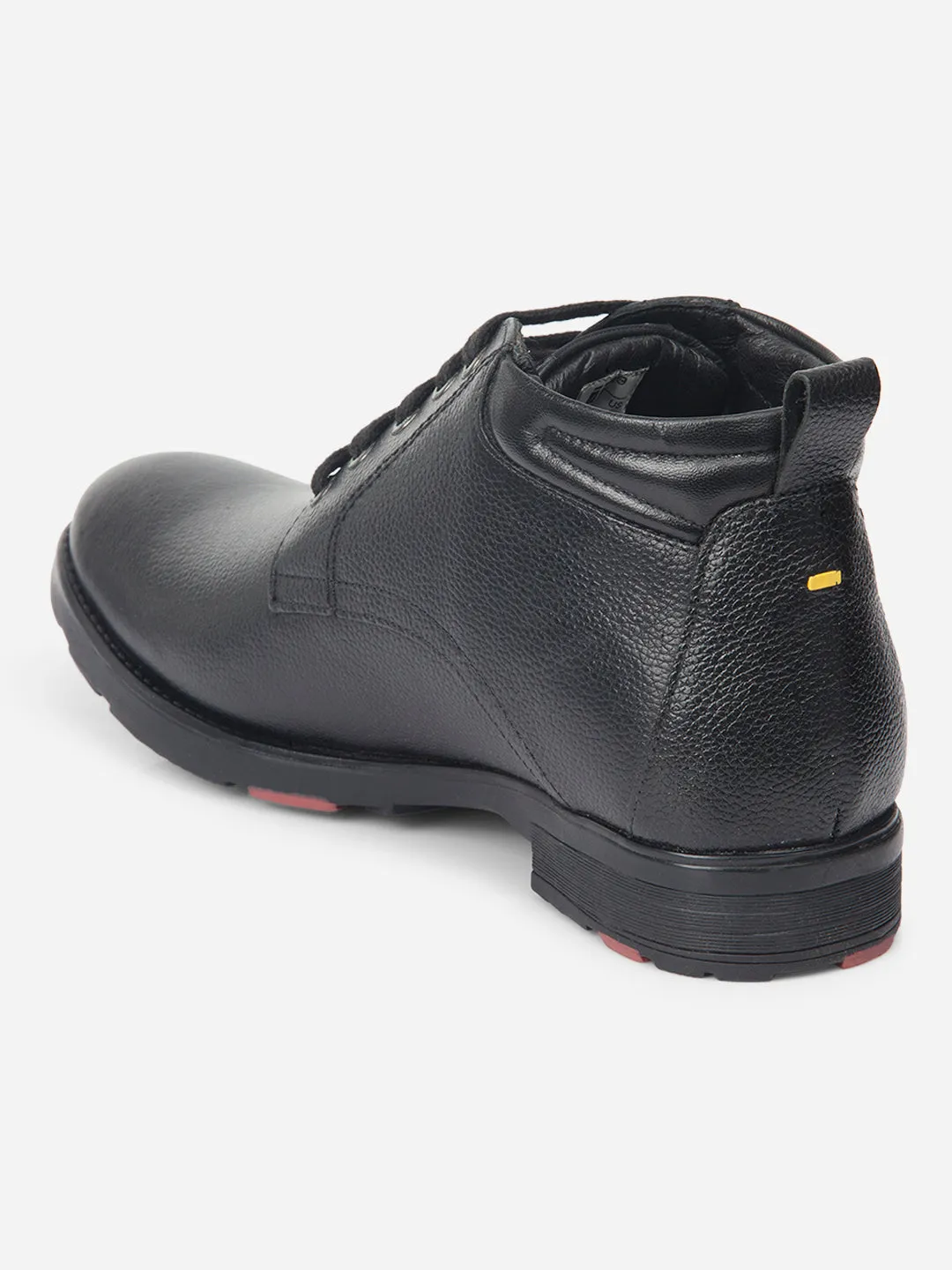 Mens Durable Black Leather Boots (ID1073)
