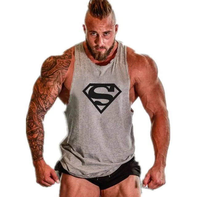 Men Bodybuilding Tank Top