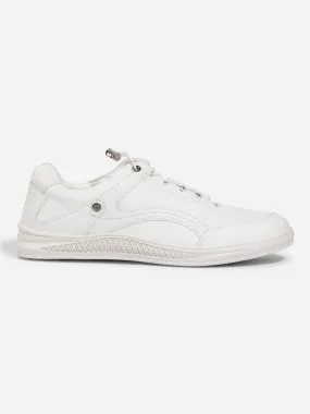Men White Leather Sneaker (ID3090)
