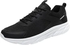 Men's Classic Casual Jogging Sneakers Portable Non Slip Fitness Workout Shoe Athletic Fashion Sneakers for Men