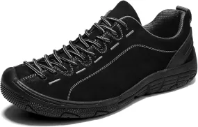 Men's Fashion Genuine Leather Suede Walking Shoes,Genuine Leather Low Top Flat Men's Casual Shoes,Driving Shoes,Men's Casual Sneakers,Toe Crash Protection