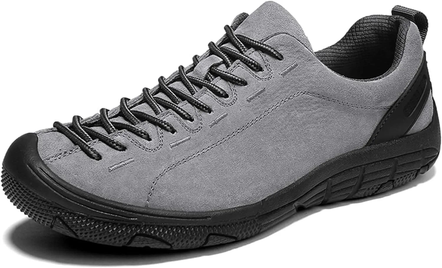 Men's Fashion Genuine Leather Suede Walking Shoes,Genuine Leather Low Top Flat Men's Casual Shoes,Driving Shoes,Men's Casual Sneakers,Toe Crash Protection