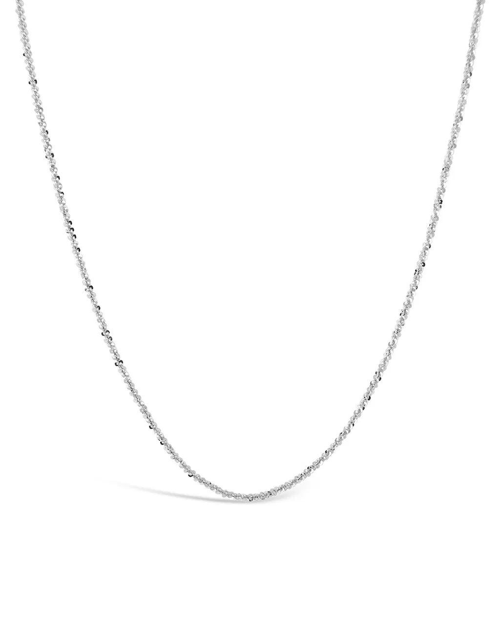 Men's Sterling Silver Rolo Chain Necklace