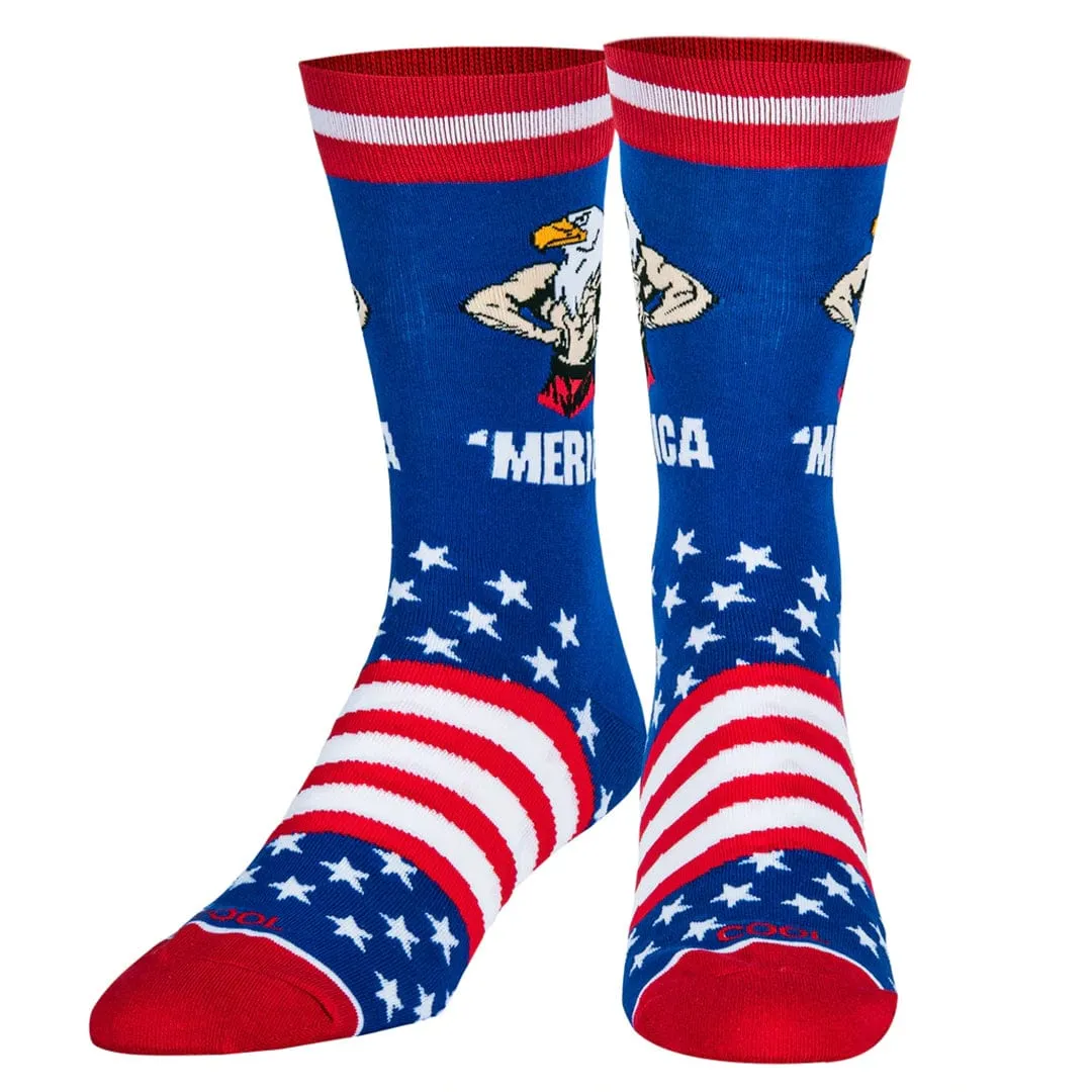 'Merica Men's Crew Socks