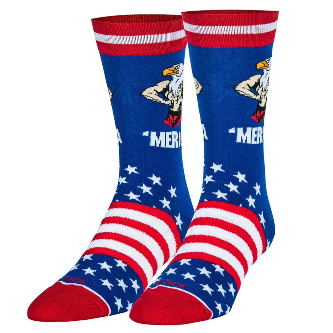 'Merica Men's Crew Socks
