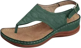 Orthopedic Sandals Women Wide Width Orthotic Flip Flops for Women Beach Women Walking Sandals Comfortable Orthotic Plantar Fasciitis Slippers Women High Arch Heel Support Indoor Womens Travel Sandals