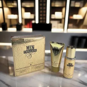Perfume SET 2 Piezas V.V. LOVE Men Trillion: Fragrance Mist   Gel de Ducha 75ml