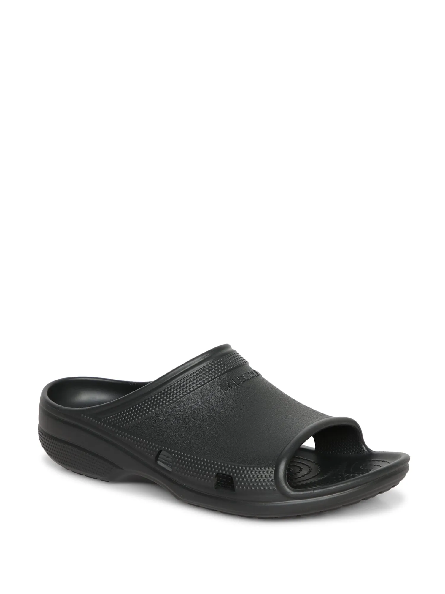 Pool Crocs Slide Sandals in Black